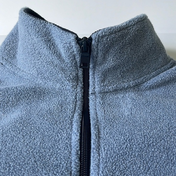 Nautica 1/4 Zip Fleece Sweater Light Blue Men’s Size XXL - Picture 6 of 14